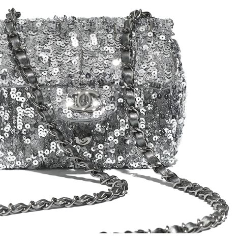 chanel statement flap price|Small flap bag, Sequins & silver.